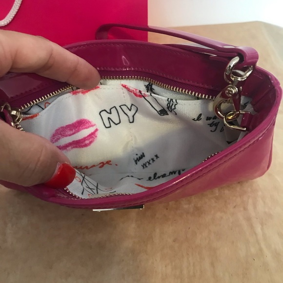 💯 Authentic Kate spade Pink Clutch with Strap - Picture 3 of 8